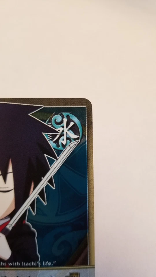 Naruto CCG Sasuke Uchiha Tournament Pack 3 N-1192 Foil 1st Ed LP English - Image 3 of 4