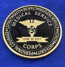 US ARMY MEDICAL SERVICE CORPS Challenge Coin. New! Fast Shipping!