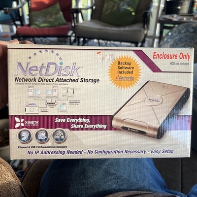 Ximeta NetDisk 2.0 with 320GB Maxtor Hard Drive