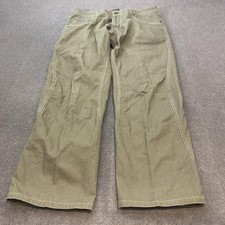 Kuhl Outkast Pants Mens 36x30 Olive Canvas Workwear Outdoor Rugged Gorpcore