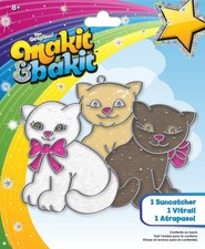 MaKit, and BaKit, Glittering Suncatcher Kits, Kittens
