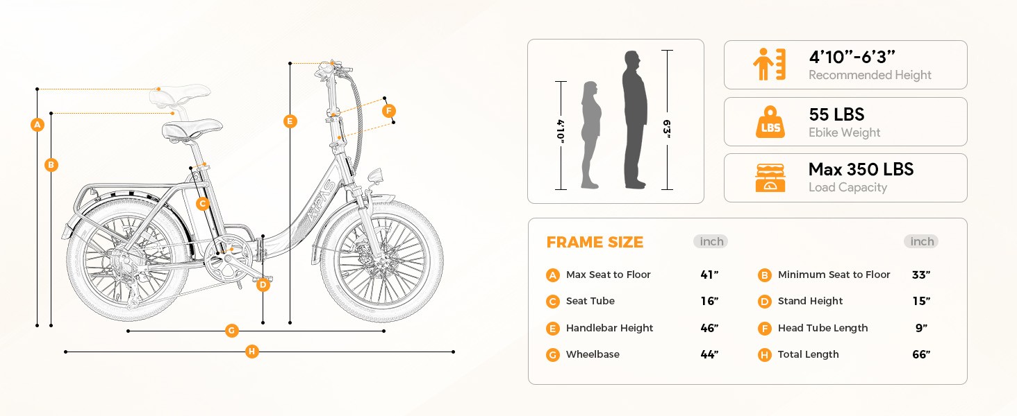 Electric Trike for Adults 1000W, Aipas A4Folding Ebike 62 Miles 20" Fat Tire