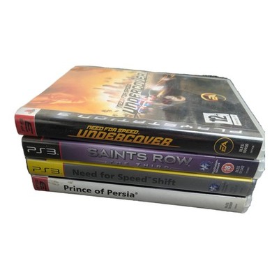 PS3 Spielepaket - NFS Undercover, Saints Row, Shift, Prince of Persia