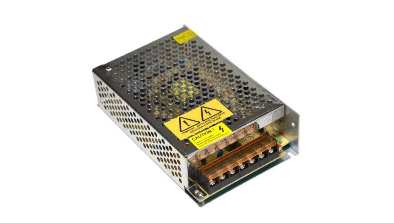 Система ВИДЕОНАБЛЮДЕНИЯ Zasilacz 12V 100W 8,5A EK