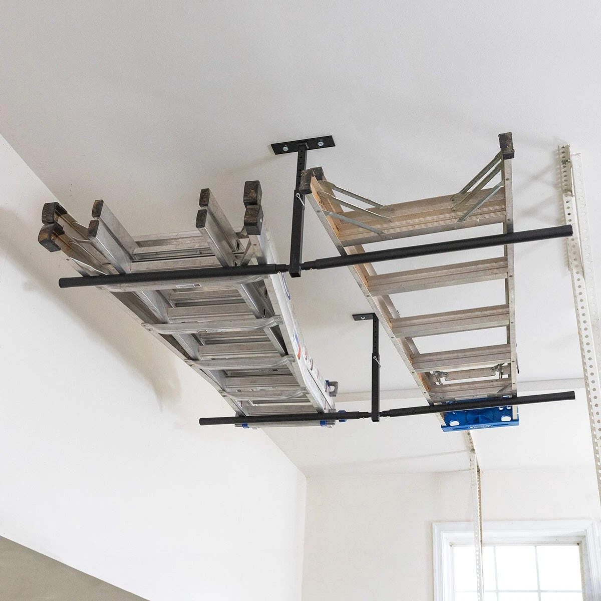 StoreYourBoard Hi-Port 2 Ladder Ceiling Storage Rack - Thumbnail 4
