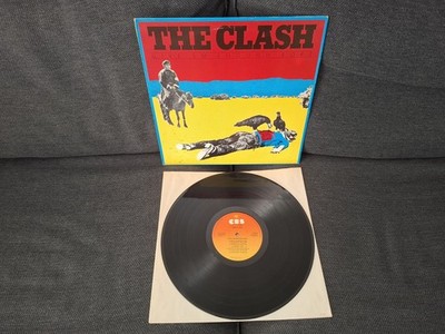 LP THE CLASH Give 'Em Enough Rope Vinyl First Print 79 1st first press EX++
