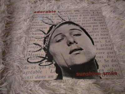 Adorable - Sunshine Smile - 12'' Vinyl 3trk Maxi- CRE127T 1st UK - 1992 Ex- RARE