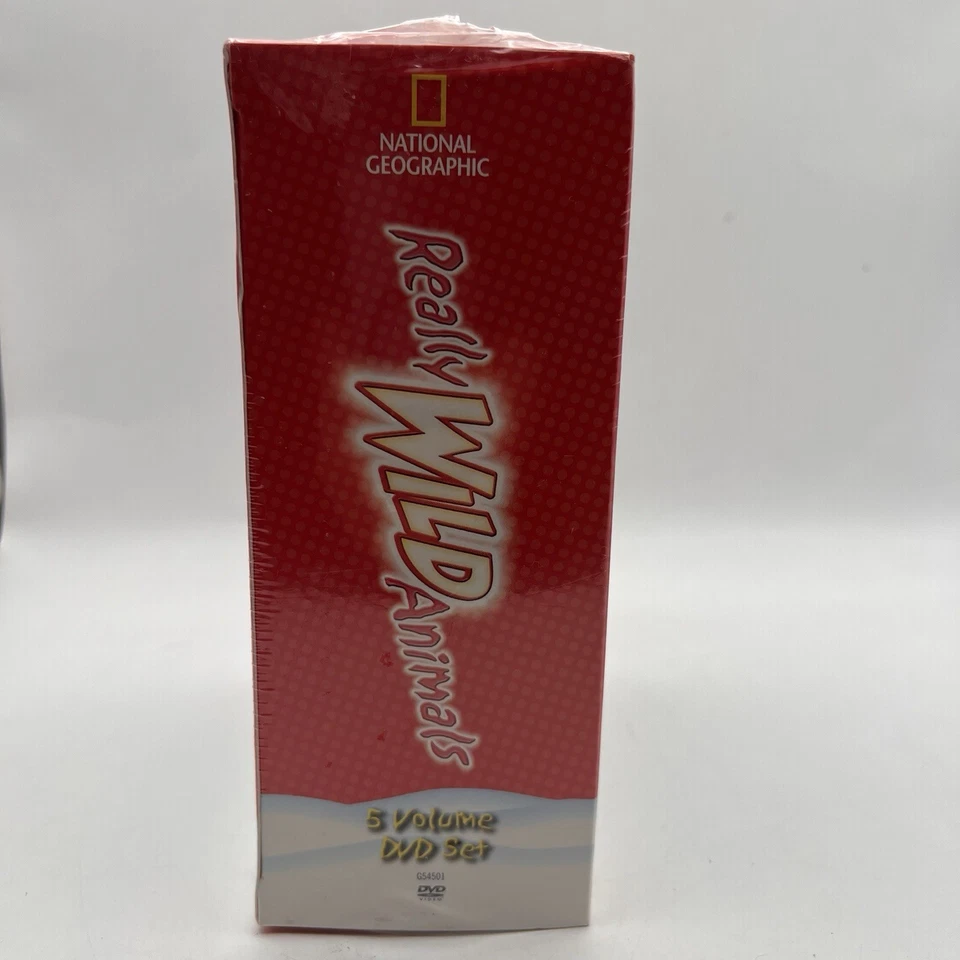 Really Wild Animals - 5 Volume DVD Set - National Geographic Brand New - Image 2 of 4