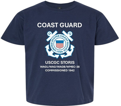 USCGC STORIS  WAGL/WAG/WAGB/WMEC-38* COMMISSIONED 1942 *USCG OFFICIALLY LICENSED