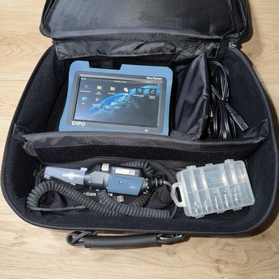 Exfo MaxTester MAX-FIP FIP-430B Fiber Optic Microscope Kit w/ 5 Tips