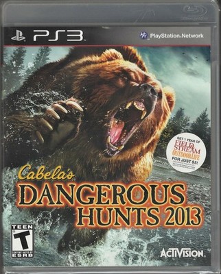 Cabela''s Dangerous Hunts 2013 PS3 (Brand New Factory Sealed US Version) PlaySta
