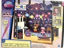 Littlest Pet Shop LPS Showtime Surfside Concert Incl LPS #298-#299 NIB