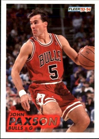 1993-94 Fleer #30 John Paxson