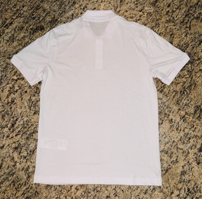 EMPORIO ARMANI $125 Polo Shirt White EA7 Logo AUTHENTIC NEW Sizes