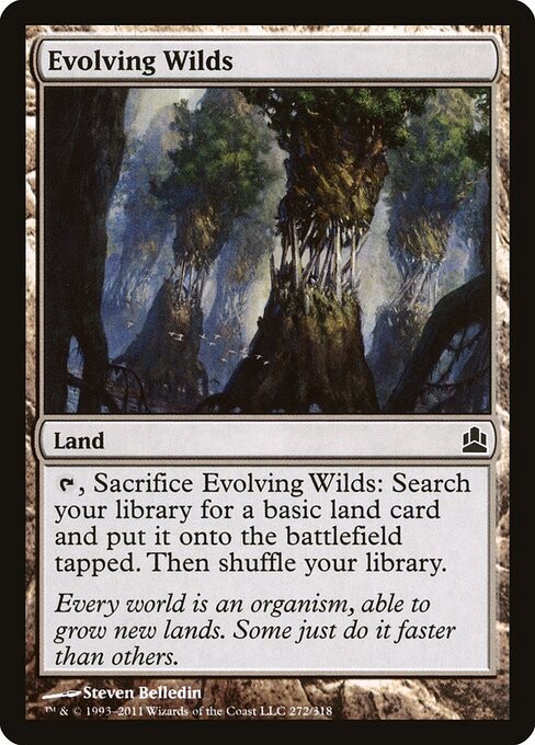 Evolving Wilds NonFoil Commander 2011 272 NM MTG