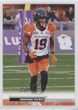 2023 Upper Deck CFL Dominique Rhymes #90 2j2