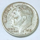 1962 Roosevelt Dime 90% Silver Coin Circulated Coin #6221