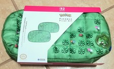 HORI Pokemon - Pixel Art Green Puff Pouch Carrying Case for Nintendo Switch 2
