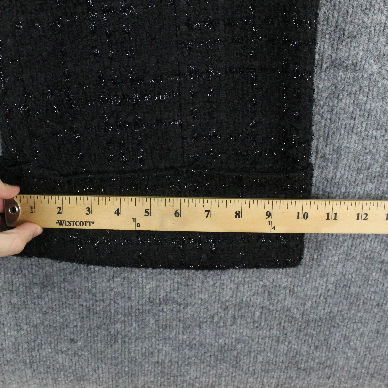 Revolve Assignment Pant Small Devon Tweed Black T… - image 13