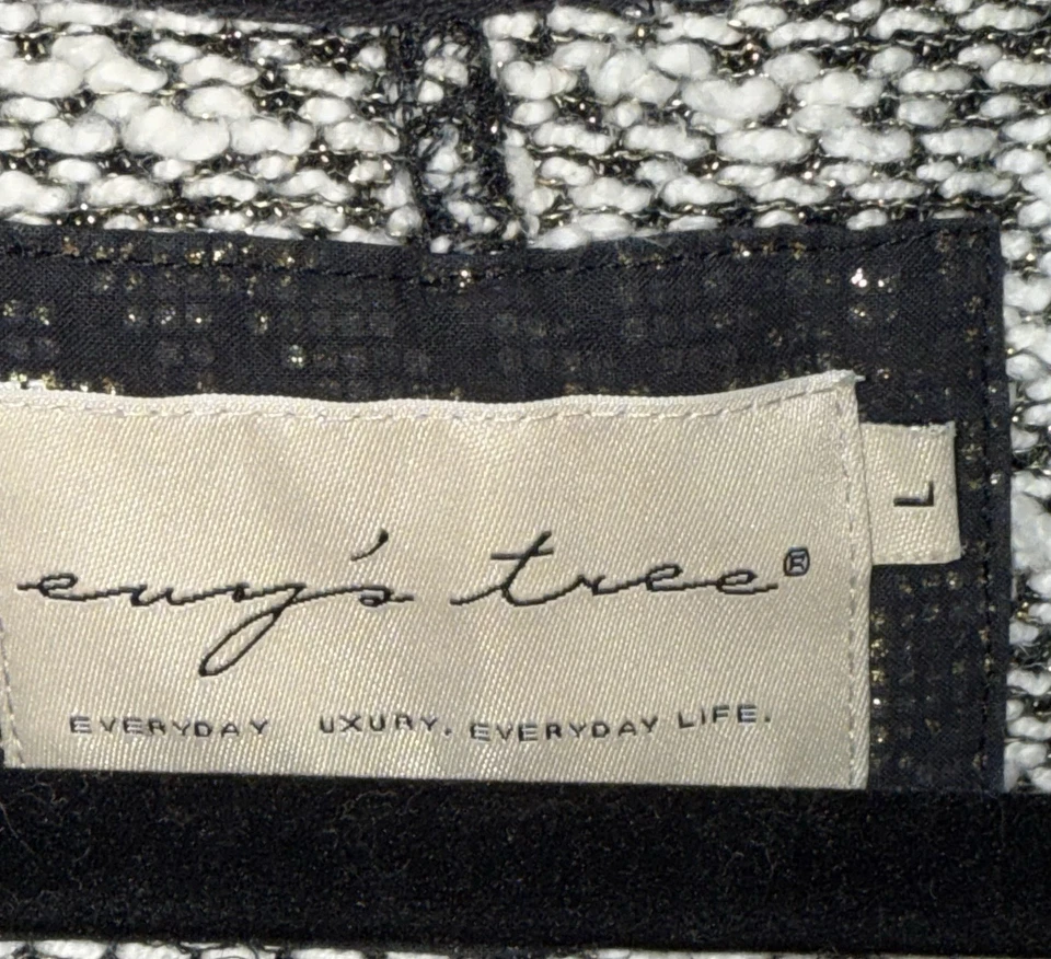 Suéter com capuz feminino EVY'S TREE manga longa com zíper frontal patchwork tamanho grande - Imagem 3 de 4