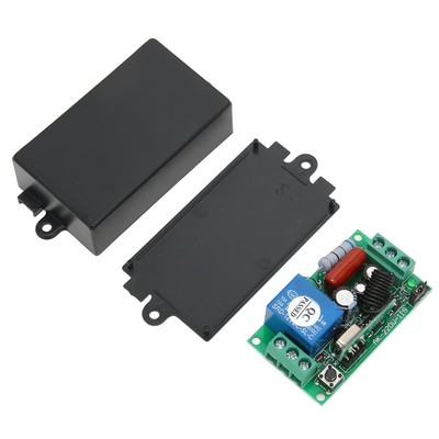 Wireless Remote Switch 433MHZ 10A 1CH RF Remote Control Relay Switch For Rol Fit