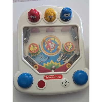 Fisher-Price POP'n Pinball 1992 Spielzeug #2400, Knöpfe Pop