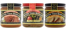 Better Than Bouillon Base Variety Pack, 1 Premium Baked 8 Ounce Pack of 3 