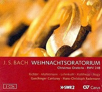 Weihnachtsoratorium Bwv 248,2 Audio-Cds Johann Sebastian Bach