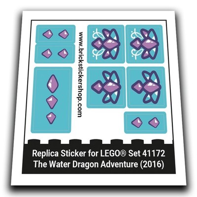 Replacement Sticker for Set 41172 - The Water Dragon Adventure