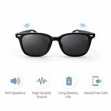 AI Smart Glasses Bluetooth Open-Ear Audio Translation for Men&Women Sunglasses