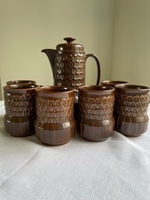 Wedgewood Pennine Coffee Pot and 6 Mugs