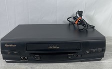 Quasar VHQ-40M VCR 4 Head Omnivision VHS Tape Player No Remote Tested  Working