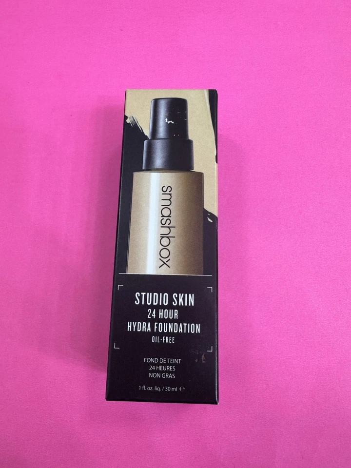 Smashbox Studio Skin 24 Hours HYDRA FOUNDATION 1oz NEW IN BOX 2.16 - Image 2 of 4