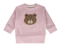 Salt and Pepper Baby Girls Sweatshirt Mit BäRenkopf Gr. 56 Newborn Rose