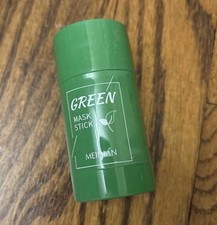 Cleansing Green Tea Mask Clay Stick Anti-Acne Blackhead Treatment Sealed
