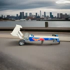 1992 Vintage F1 Formula 1 Dragster Hot Wheels Race Car - Mattel - #1 Blue -...