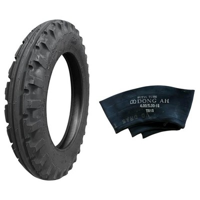 Traktorreifen + Luftschlauch 4.00-15, 4PR/66A6, BKT TF-8181, TT, ASF Reifen
