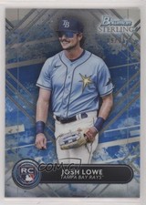 2022 Bowman Sterling Rookies Blue Refractor 9/25 Josh Lowe #BSR-11 0qh8