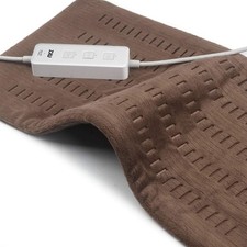 Electric Heating Pad for Back Pain and Cramps Relief, 12 x 24 Ultra Soft Ho...