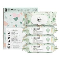Clean Conscious Multi-Use Wipes  Hypoallergenic  Unscented for Sensitive Skin