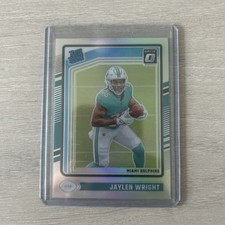 2024 Panini Donruss Optic Jaylen Wright #249 Rated Rookie Silver Holo Prizm RC