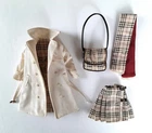 Barbie Vintage Burberry Outfit Pieces for 12" Fashion Dolls