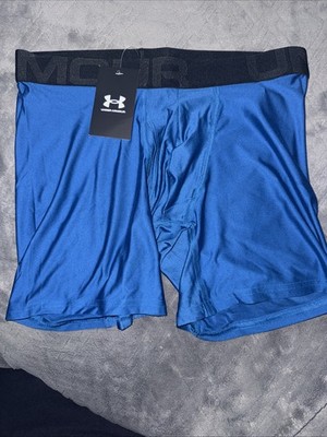 Under Armour Blue Performance Tech 6  Boxer Briefs Medium 31 -34  Waist NEW