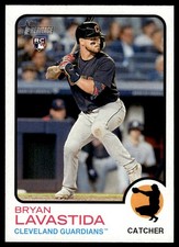 2022 Topps Heritage High Number Bryan Lavastida Rookie Cleveland Guardians #668