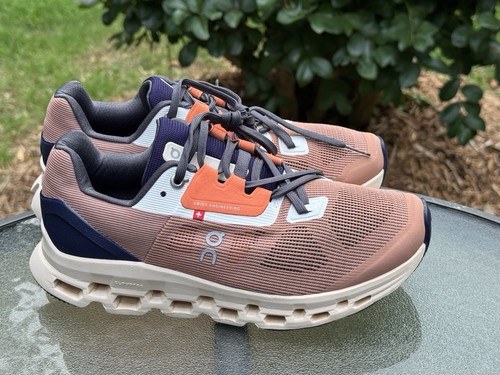Zapatos deportivos para correr On Cloud Cloudstratus 2 para mujer talla 7,5 corcho/fawn - Imagen 6 de 14