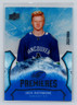 2020-21 UD Ice #157 Jack Rathbone Rookie-Ice Premieres 202/999-Canucks