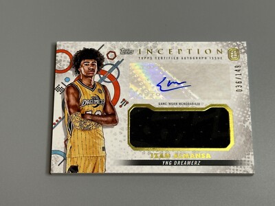 Izan Almansa 2022-23 Topps Inception OTE /149 Relic Auto IARC-IA2 Dreamerz