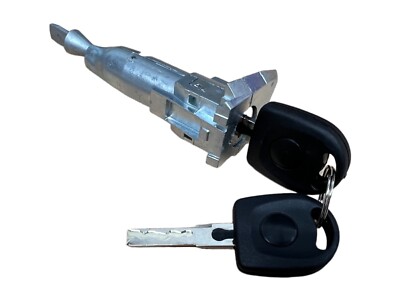 FITS 11-17 VW TOUAREG DRIVER FL DOOR LOCK CYLINDER 2 KEYS NEW 7P6-837-167-BY