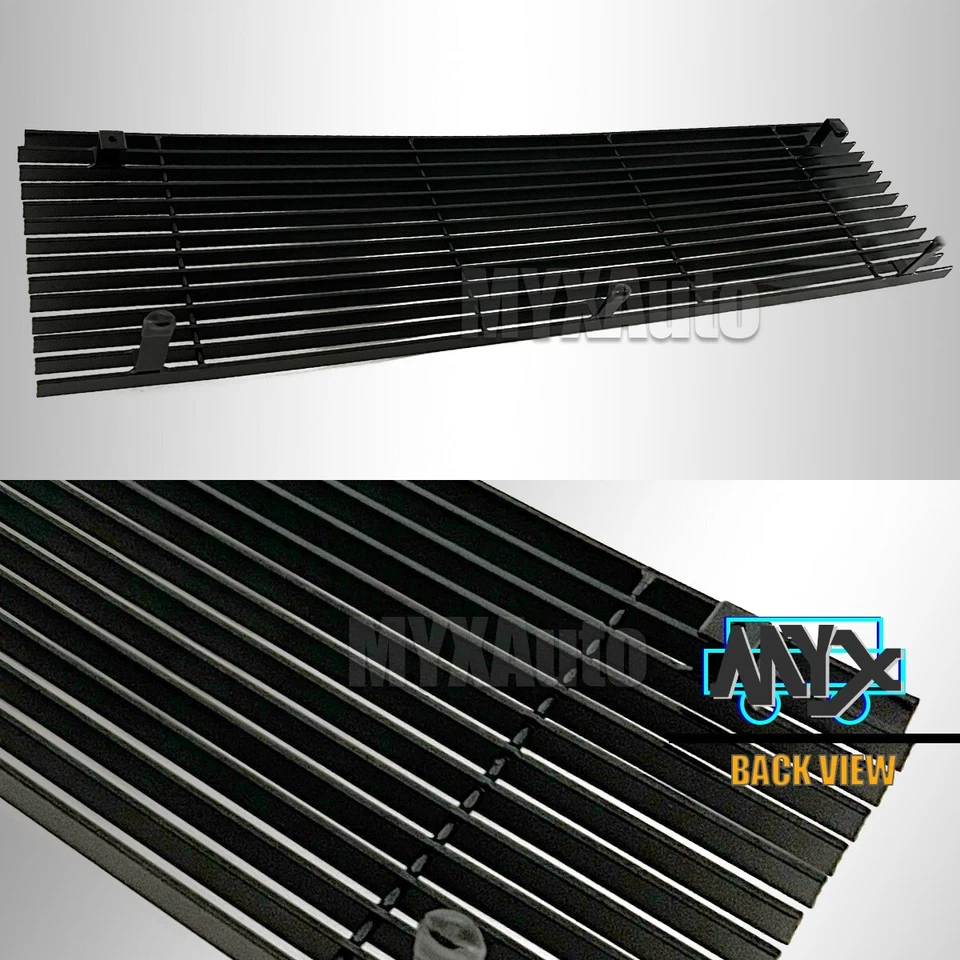 Fits 89-92 Ford Bronco 2/Ranger 90-94 Explorer Billet Grille Black Front Grill - Изображение 4 из 4