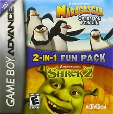 ebay® Auktion 305758071779 | GameBoy Advance 2 in 1 Fun Pack Shrek 2 + Madagascar Operation Penguin US mit OV Thumbnail of ebay® auction 305758071779 | GameBoy Advance 2 in 1 Fun Pack Shrek 2 + Madagascar Operation Penguin US mit OV